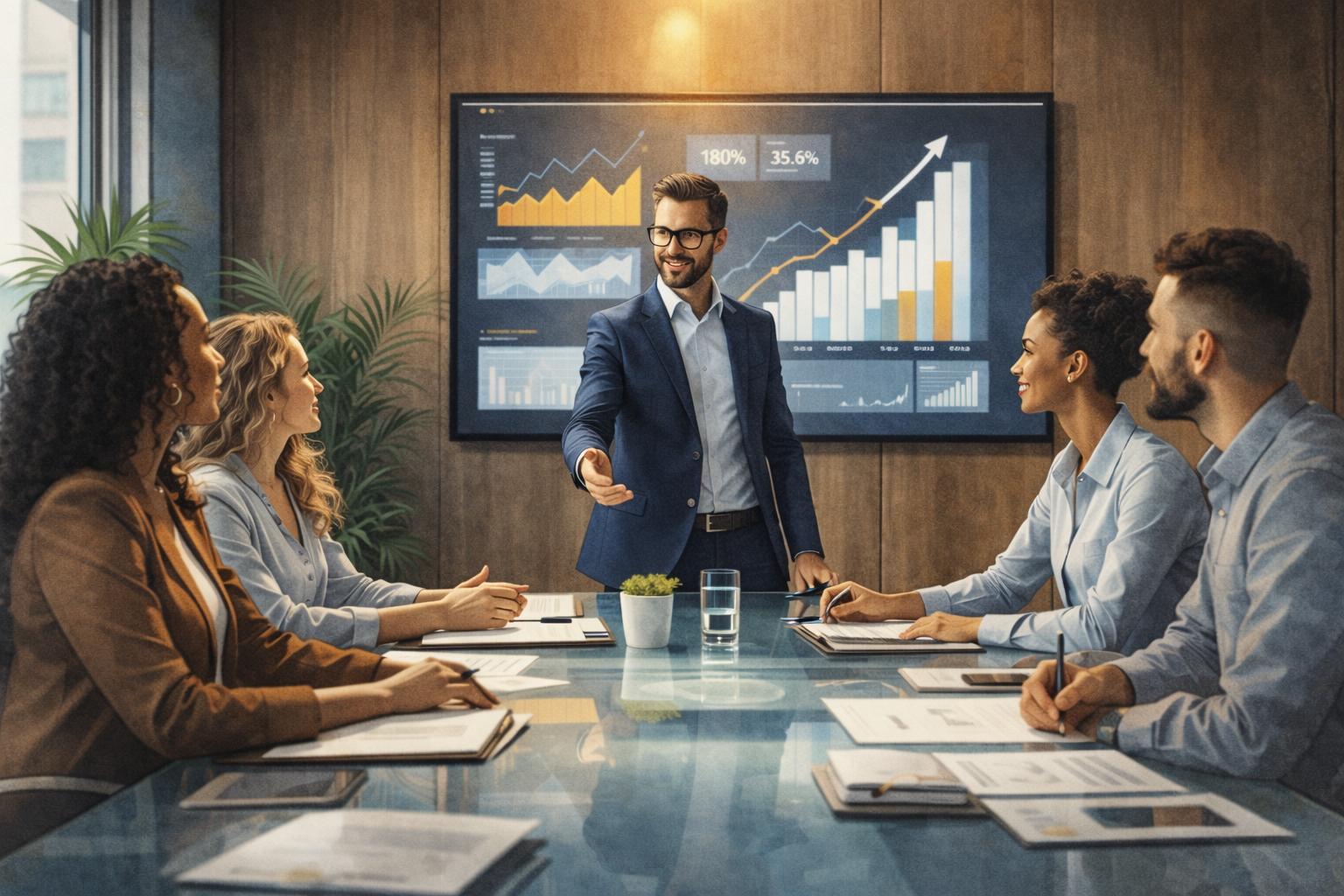 ISO 9001 Auditvorbereitung – Managementbesprechung mit Audit-Checkliste und Qualitätskennzahlen