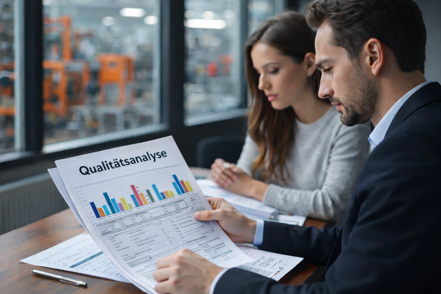 Analyse von Qualitätskennzahlen im Rahmen eines internen Audits nach ISO 9001