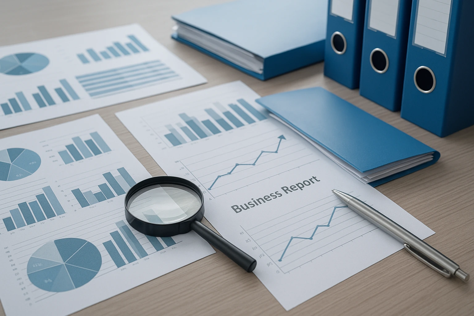 Management Review Dokumentation – Business Report mit Kennzahlen, Grafiken und Analysen zur kontinuierlichen Verbesserung