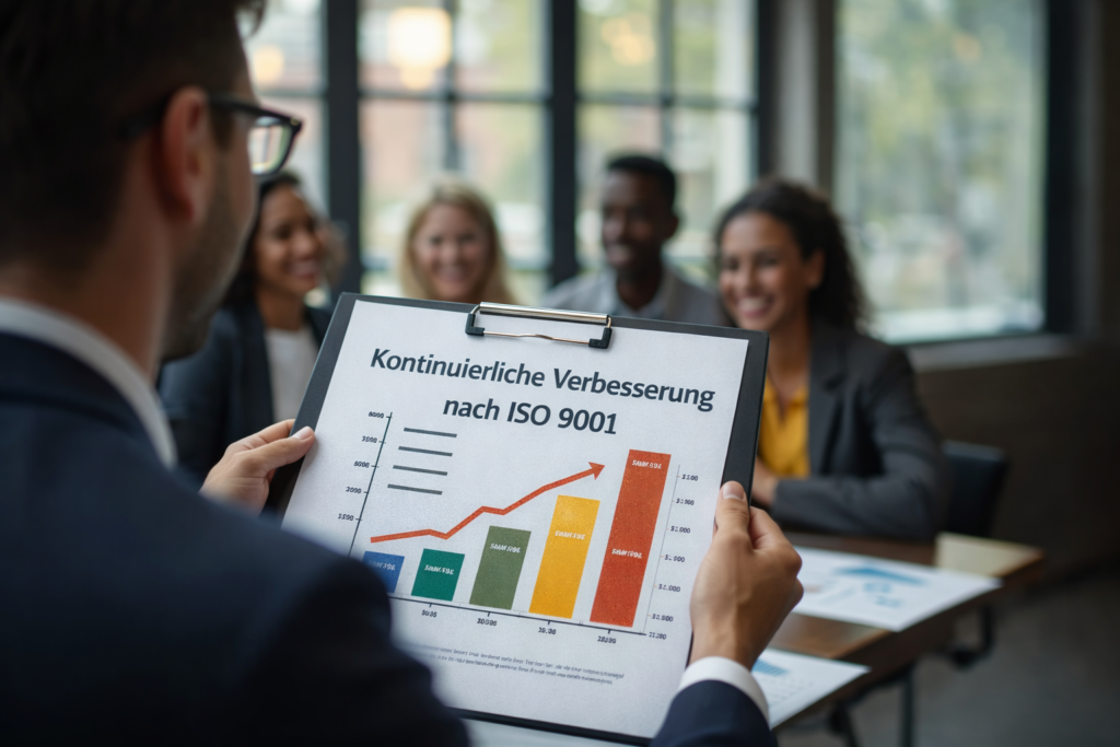 Nachhaltiges Qualitätsmanagement durch kontinuierliche Verbesserung gemäß ISO 9001