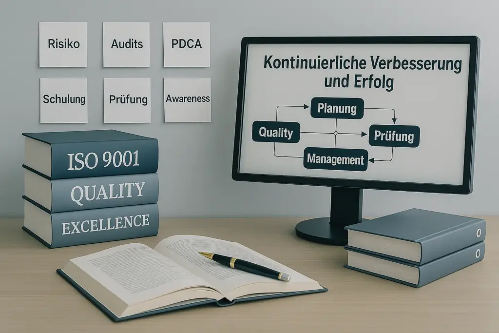 ISO 9001 Schulung: Kompetenzen aufbauen, Qualität sichern