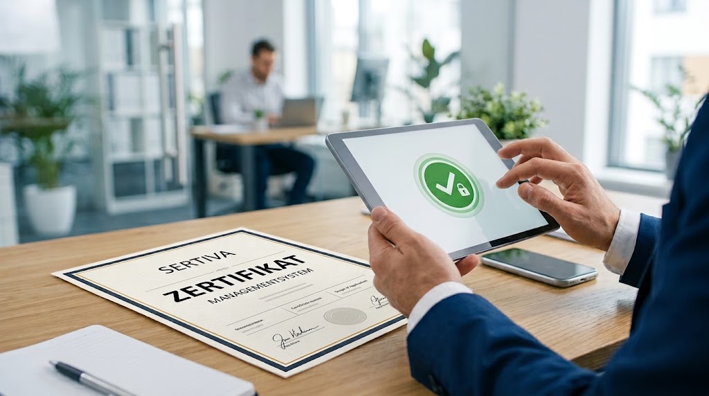 Sertiva Zertifikat digital überprüfen und als Nachweis verifizieren