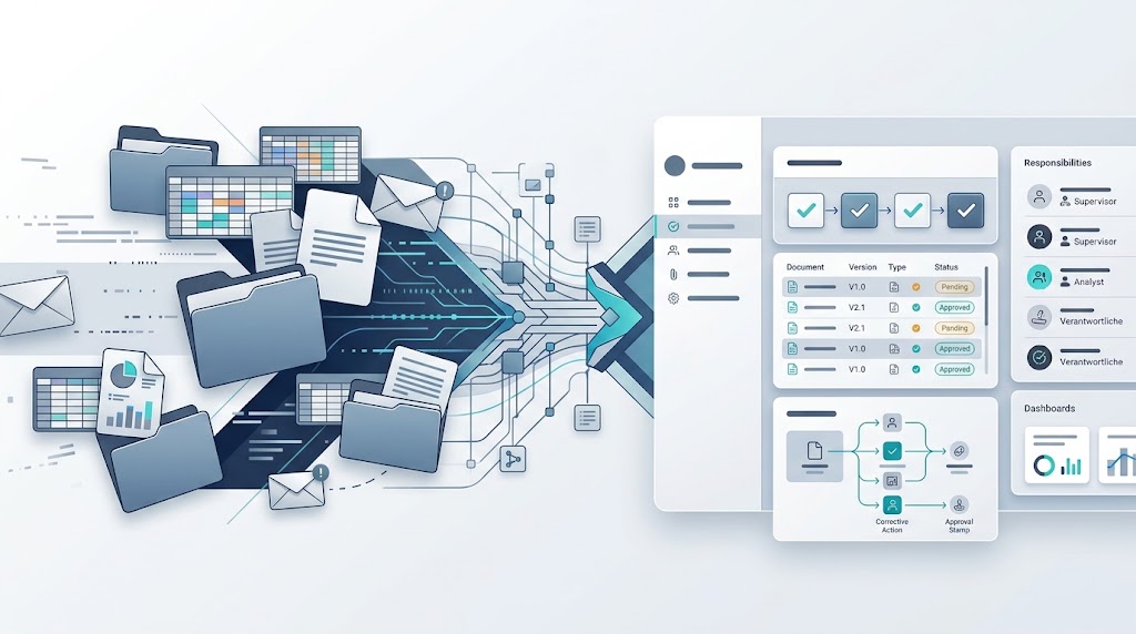 QM-Software einführen: So gelingt der Wechsel von Excel und Ordnerstrukturen