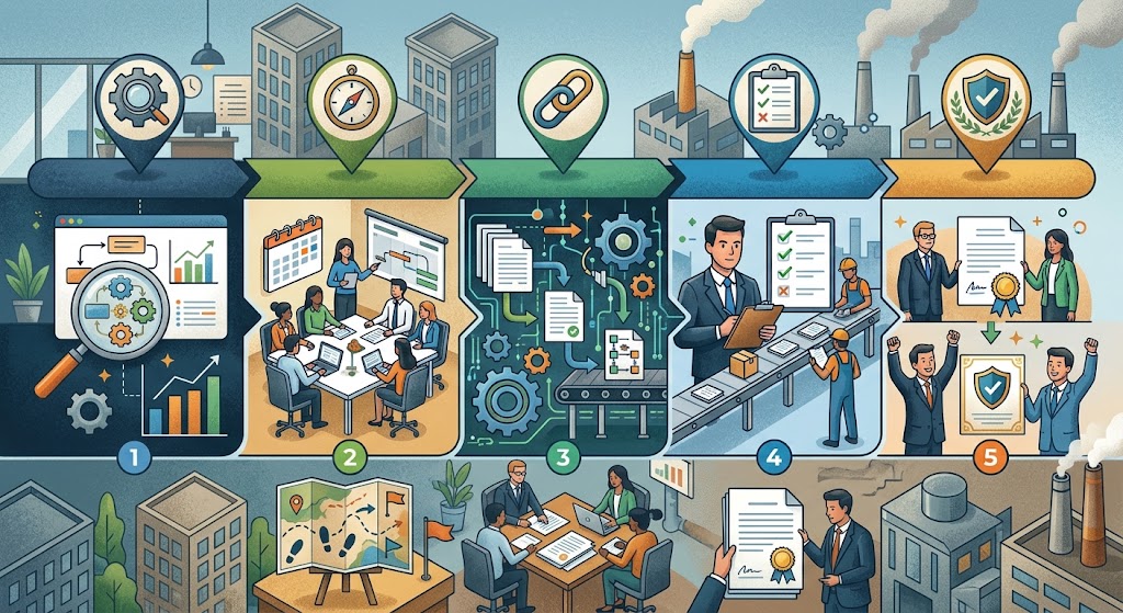 Integrierte Managementsysteme bei ISO-Zertifizierung mit Sertiva – Prozesse, Zusammenarbeit und Zertifizierung