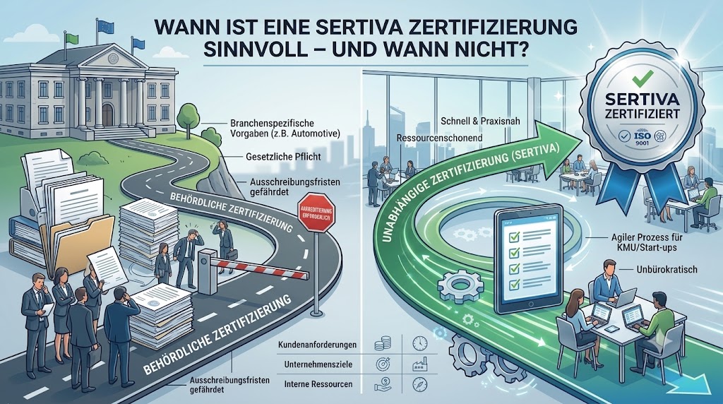 Wann ist eine Sertiva Zertifizierung sinnvoll – und wann nicht?